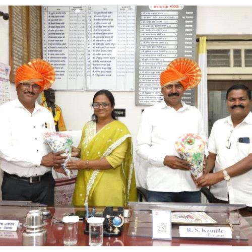 सॅलरीच्या चेअरमनपदी श्री. आकाराम चौगुले